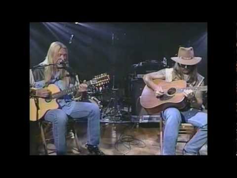 Youtube: Allman Brothers Blues Band - Melissa - Acoustic - Live Music - Gregg & Dickie Betts - Video