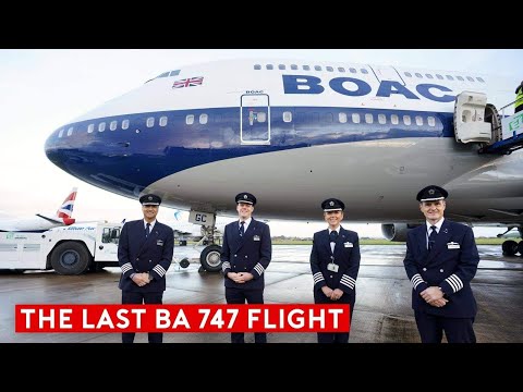 Youtube: The Last British Airways B747 Flight - An Emotional Farewell