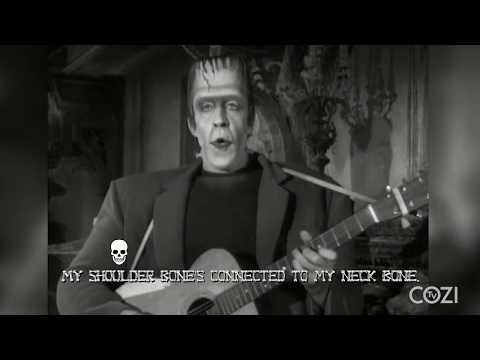 Youtube: Herman Munster Sings "Dem Bones" | COZI Condensed Bold