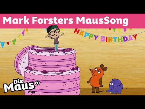 Youtube: Mark Forster - ICH FRAG DIE MAUS - Der Song zum 50. Maus-Geburtstag | DieMaus | WDR