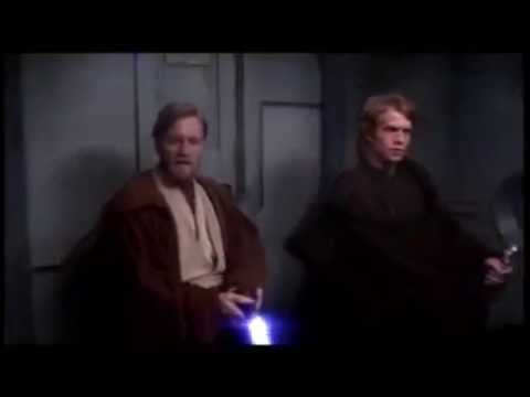 Youtube: Star Wars: Anakin and Obi-Wan "Roger, Roger."