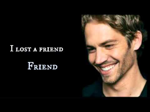 Youtube: RZA- Destiny Bends Lyrics (PAUL WALKER TRIBUTE)