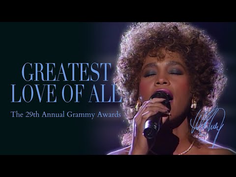 Youtube: Whitney Houston - Greatest Love Of All (The 29th Annual Grammy Awards, 1987)