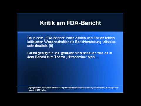 Youtube: Mut zur Wut-Fair und mit Fakten-"FDA Nitrosamine-Argument" der E-Zigaretten-Gegner zerlegt