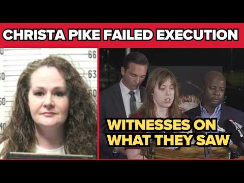 Youtube: Media witnesses speak after leaving Christa Pike's execution viewing room