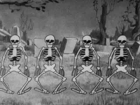 Youtube: silly symphony - the skeleton dance 1929 disney short