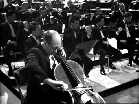Youtube: Rostropovich, Shostakovich Cello Concerto no.1