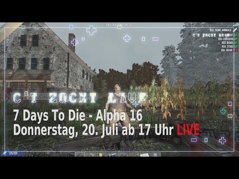 Youtube: c't zockt LIVE: 7 Days To Die (Alpha 16)