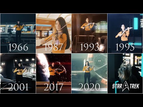 Youtube: Evolution of Star Trek Series Music Theme (1966-2020) | VioDance Violin Cover