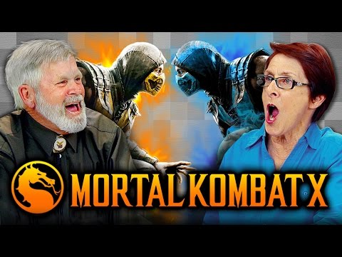 Youtube: ELDERS PLAY MORTAL KOMBAT X (Elders React: Gaming)