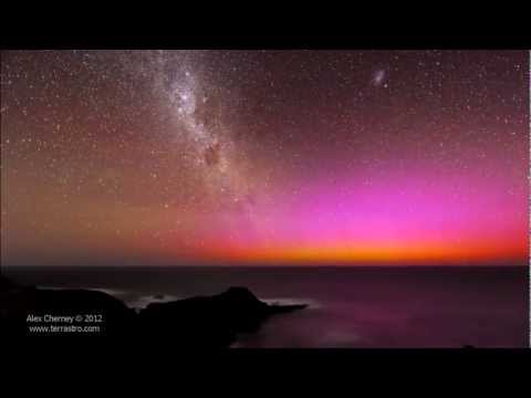 Youtube: Red Aurora Australis