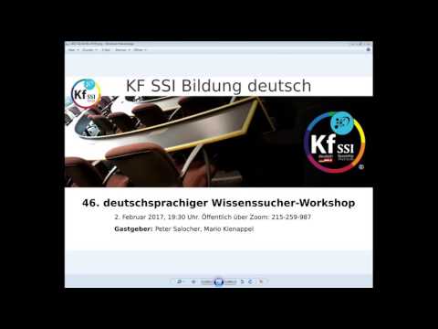 Youtube: 2017 02 02 PM Public Teachings in German - Öffentliche Schulungen in Deutsch