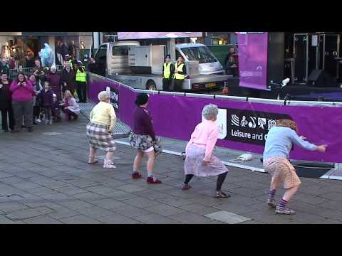 Youtube: "The Dancing Grannies" strut their stuff in Stafford