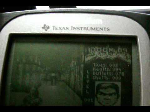 Youtube: Doom on Texas Instruments TI-89 Titanium