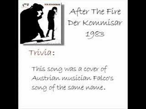 Youtube: After The Fire - Der Kommisar