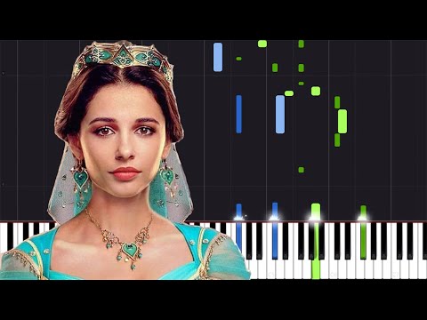 Youtube: Speechless - Aladdin (2019) [Piano Tutorial] (Synthesia) // Jonathan Morris
