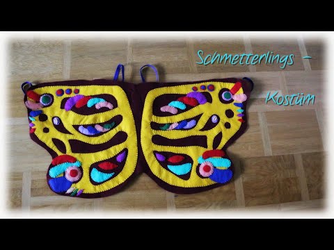 Youtube: Schmetterling Kostüm * DIY * Butterfly Costume