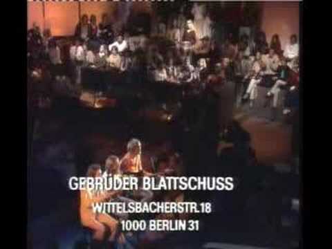 Youtube: Gebrüder Blattschuss - Kreuzberger Nächte 1978