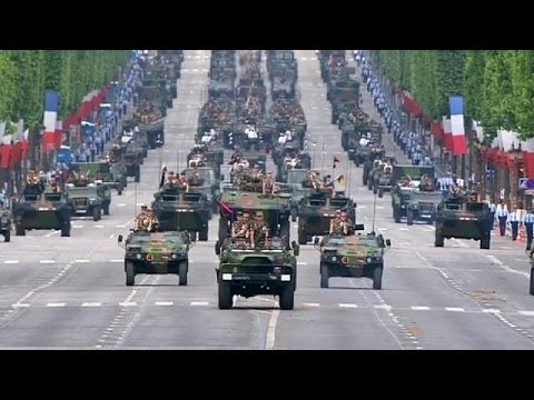 Youtube: Militärparade zum Staatsfeiertag in Paris