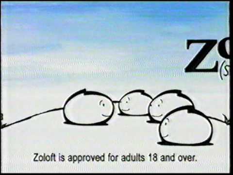 Youtube: Zoloft for Social Anxiety  - Commerical