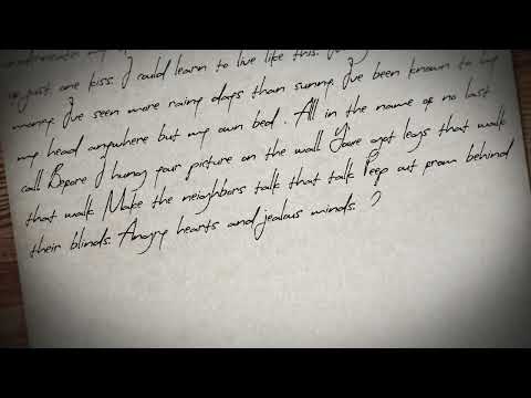 Youtube: Rodney Crowell - Before I Hung Your Picture On The Wall [Official Lyric Video]