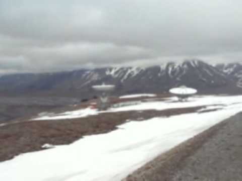 Youtube: EISCAT Radars in Svalbard, Norway. 23-26 of June 2009.