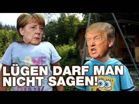 Youtube: Lügen darf man nicht sagen - Angela Merkel vs Donald Trump | Parodie