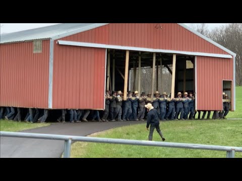 Youtube: Amish Shed Move