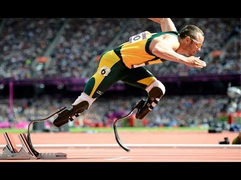 Youtube: London 2012 Olympics: 'Bladerunner' Oscar Pistorius interview