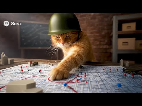 Youtube: Rise of the Planet of the CATS - Funny Sora 2 Cat Video