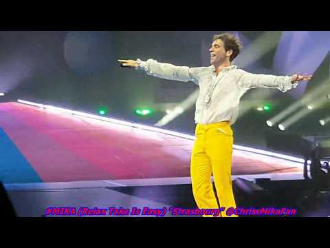 Youtube: #MIKA (Relax Take Is Easy) "Strasbourg" Le 14/02/2020