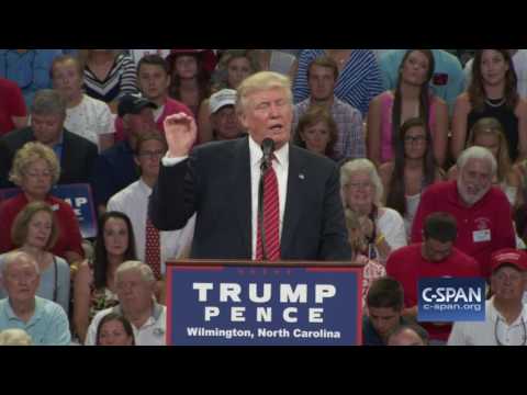 Youtube: Donald Trump on Hillary Clinton and the Second Amendment (C-SPAN)