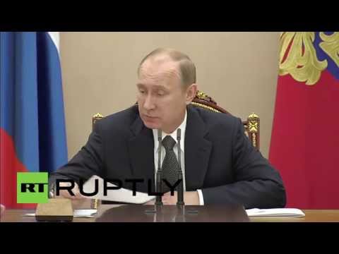 Youtube: Russia: Putin warns Ukraine has only two days left of gas payments