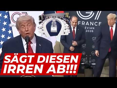 Youtube: Trump setzt NOCH einen drauf - diese G-7 Pressekonferenz hält Außerirdische von Invasion ab!