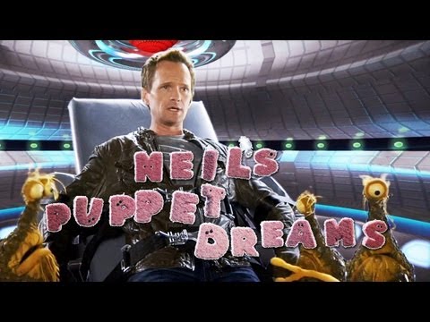 Youtube: NEIL PATRICK HARRIS Gets Abducted - ALIEN ABDUCTION - Neil's Puppet Dreams