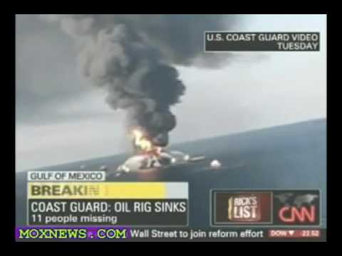 Youtube: "Knowing" movie and the Oil Rig Explosion in the Gulf of Mexico 2010.avi