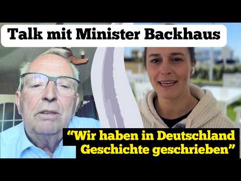 Youtube: TALK mit Minister Backhaus: "Wir haben in Deutschland Geschichte geschrieben!"
