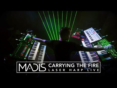 Youtube: Madis - Carrying The Fire (Laser Harp Live Performance)