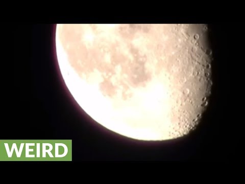 Youtube: Moon footage captures strange activity on camera