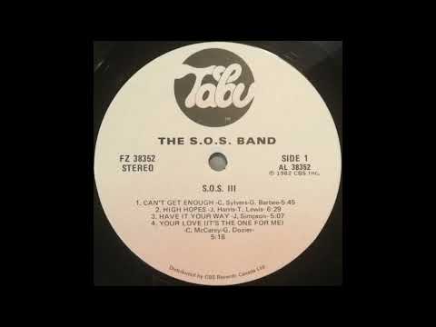 Youtube: THE S.O.S  BAND  - Can't Get Enough