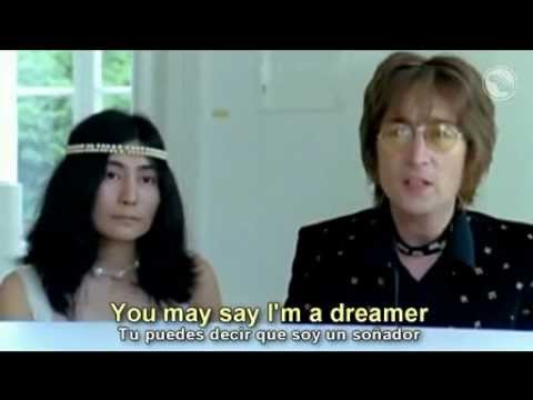 Youtube: John Lennon    Imagine  subtitulada al espaol y al ingles