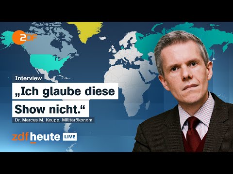 Youtube: Militärökonom Marcus Keupp: Warum Russland den Krieg längst gewonnen haben müsste | ZDFheute live