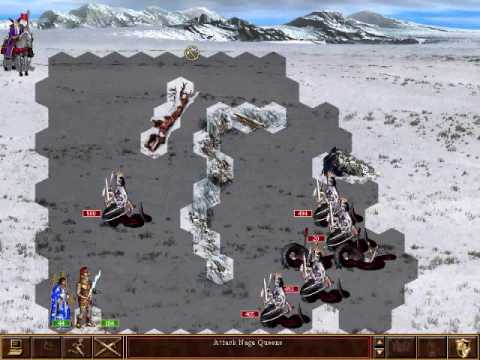 Youtube: How to defeat the 3500 Naga Queens in HOMM3's Dragon Slayer campaign.