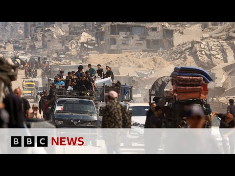 Youtube: Israel’s military warns civilians to leave Gaza City | BBC News