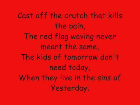 Youtube: Billy Talent Red Flag Lyrics