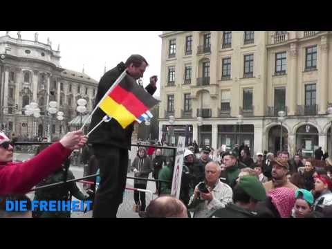 Youtube: Michael Stürzenberger Rede in München am Stachus Teil 5