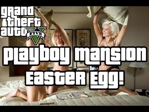 Youtube: GTA V Playboy Mansion Easter Egg (GTA5) BUNNY PARTY! "Easter Egg Hunting" (GTA V)