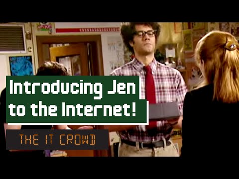 Youtube: Moss Introduces Jen To The Internet | The IT Crowd Series 3 Episode 4: The Internet