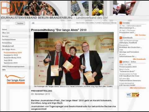 Youtube: Informationsdiktat in Medienredaktionen - Deutschland