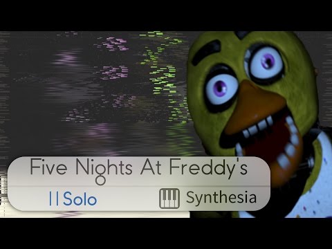 Youtube: Five Nights at Freddy's - The Living Tombstone - |SOLO PIANO TUTORIAL w/LYRICS| - Synthesia HD